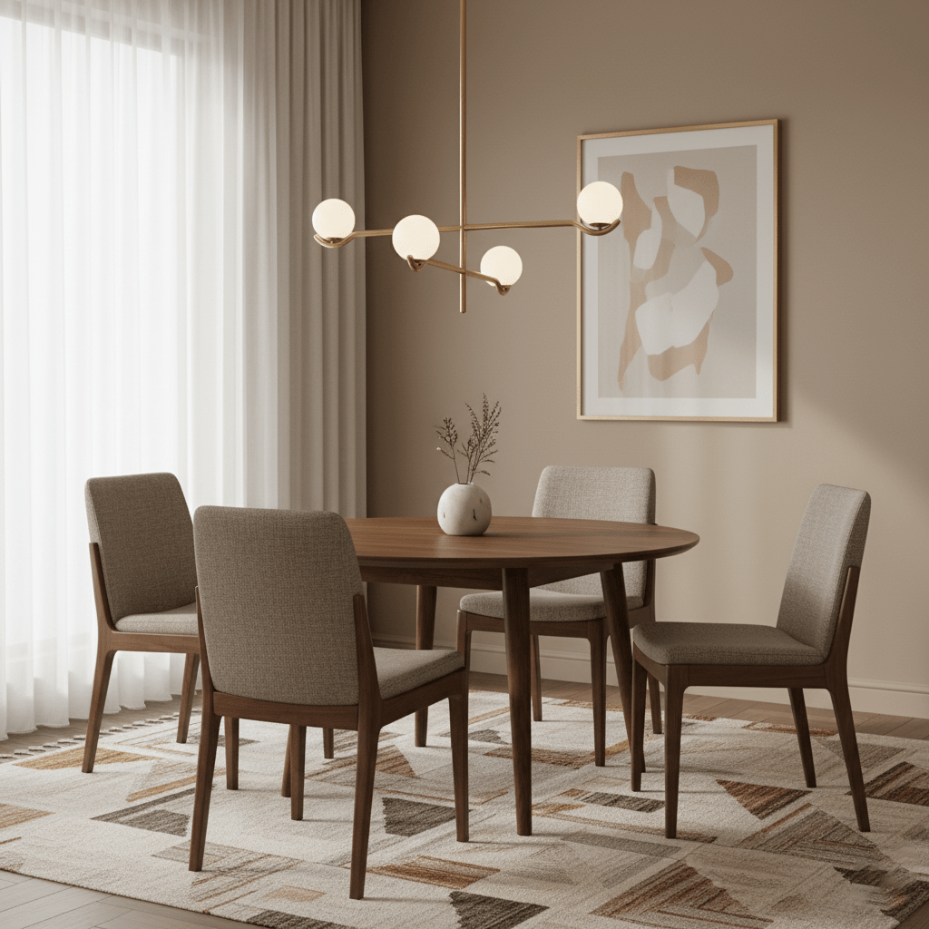 Halo Globe Pendant Light Branching Metal Frame with White Glass Globes